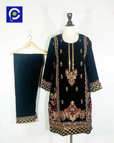 velvet dress 17.2 black